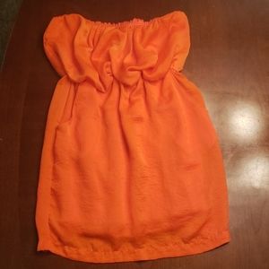 Strapless Mini Dress